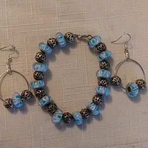 Handmade Bracelet/Earring Set